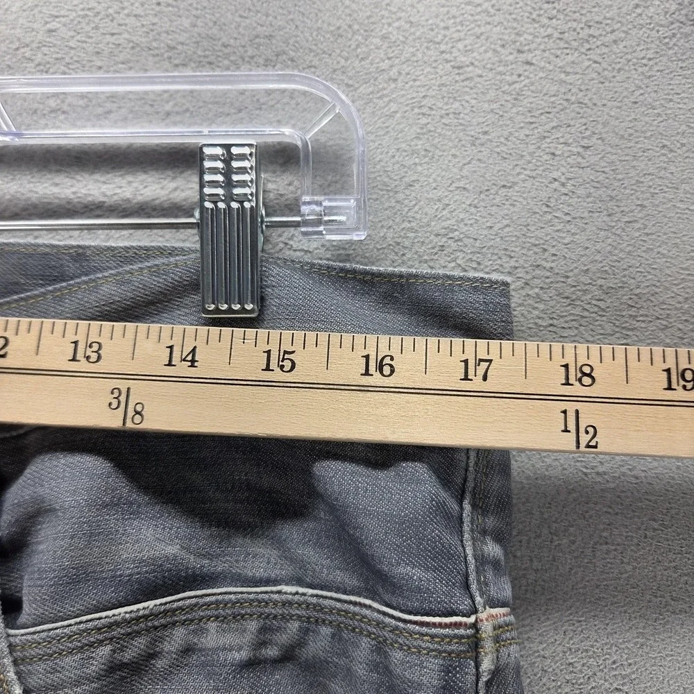 Vintage Levis Engineered Jeans Mens Gray Buckle Back Twisted Fits 34x30